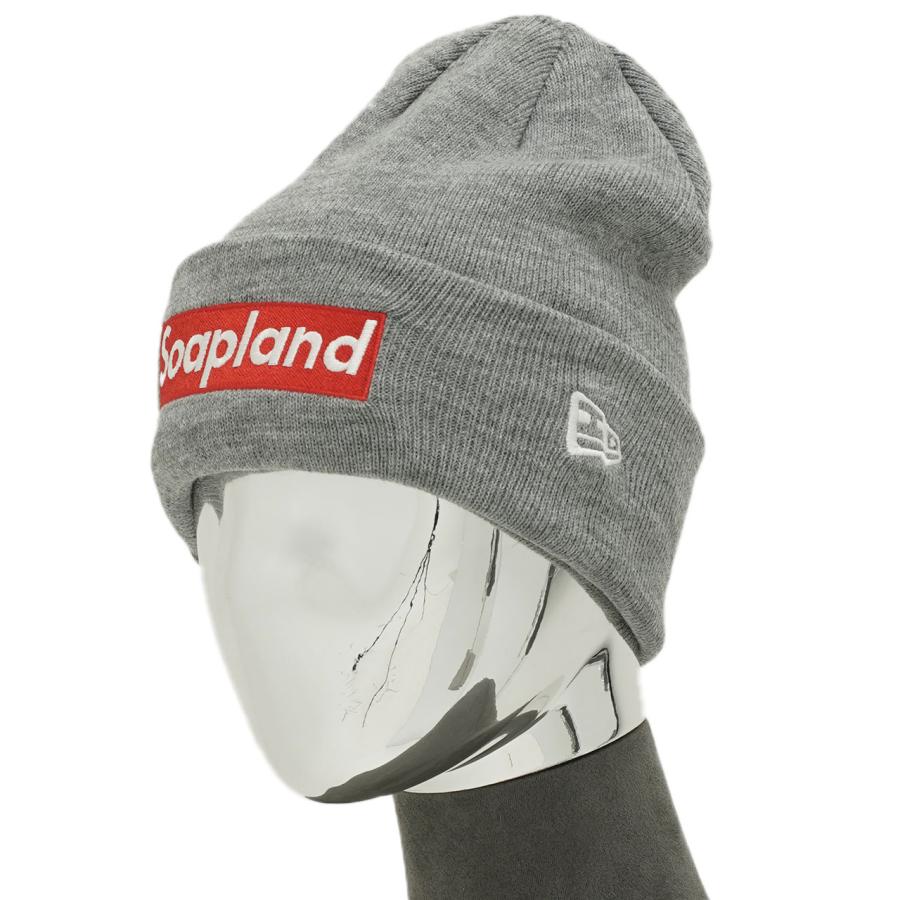 ニット帽 ビーニー Soapland ニットキャップ NEW ERO OMECO スキー
