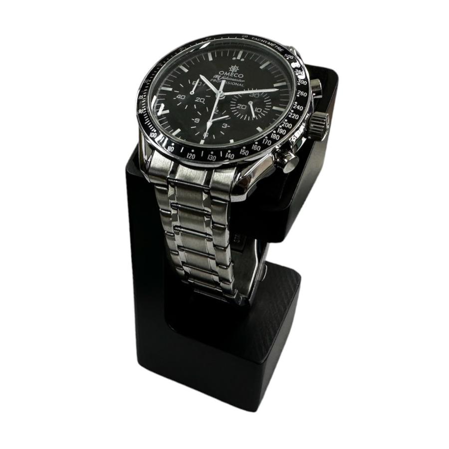 OMECO 時計スタンド 1本用 ウッド 木製 ウォッチスタンド ケース 時計