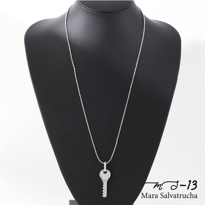 ネックレス メンズアクセサリー K18GP パヴェ キー ホワイトゴールド MS-13 チェーン付き 18Kゴールド 金 おしゃれ かわいい ペンダント ギフト |  | 05