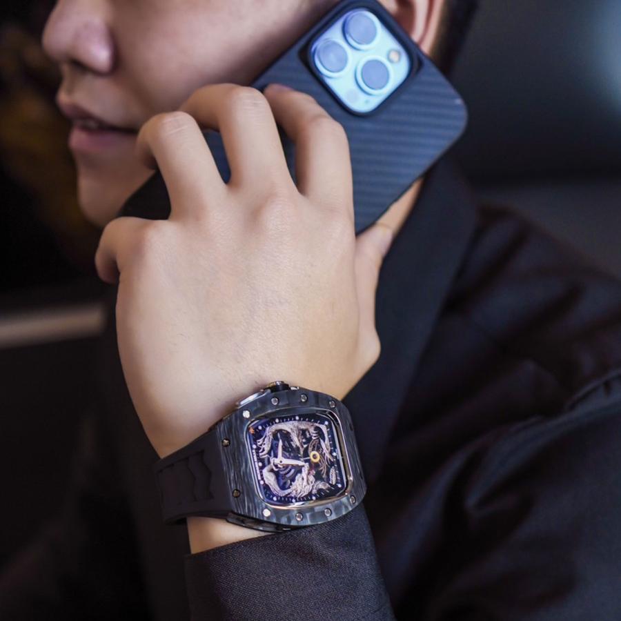 アップルウォッチ apple watch カーボン ケース カバー 交換用 替え 