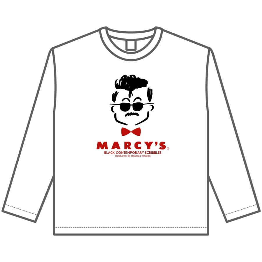 田代まさし MARCY'S マーシーズ ロゴ ロングスリーブ Tシャツ ラッツ