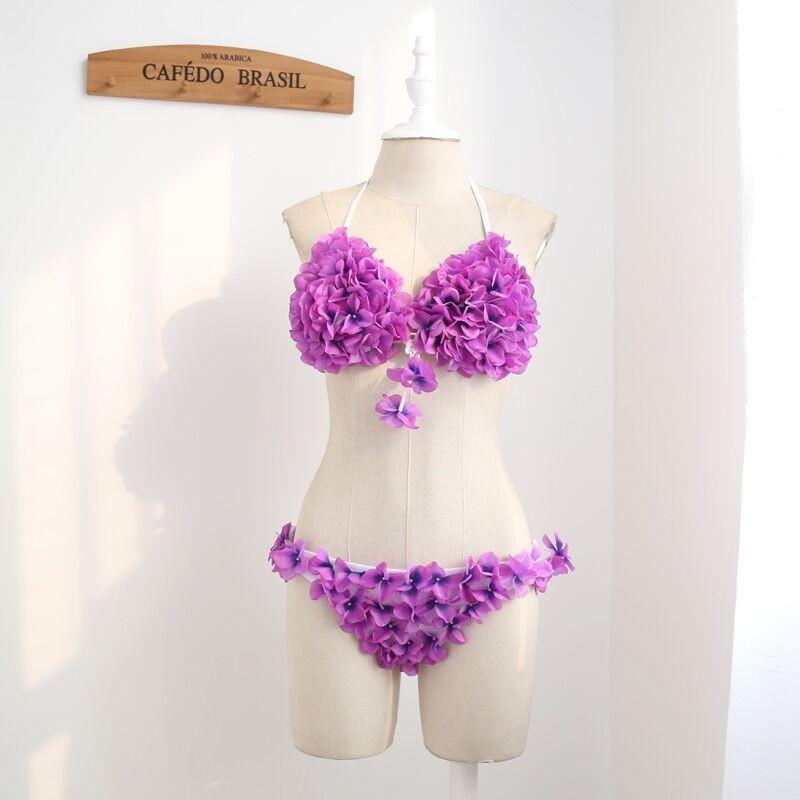 セール水着 レディース ビキニ水着 セット 立体花柄 3d リアル フラワー ビキニ 水着 花びら 体形カバー ママ水着 パッド 送料無料 期間限定 16060658 Roteeo レディースファッション 通販 Yahoo ショッピング