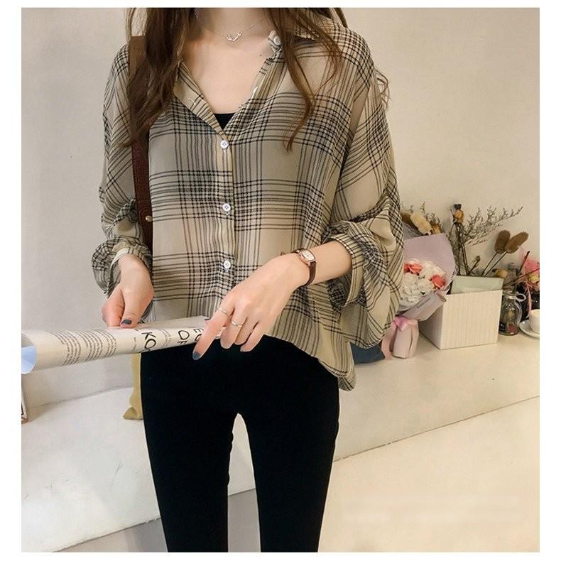 ブリットチェック シャツ レディース 秋 長袖 チェック柄シャツ トレンド ブラウス送料無料ポイント消化 Roteeo レディースファッション 通販 Yahoo ショッピング