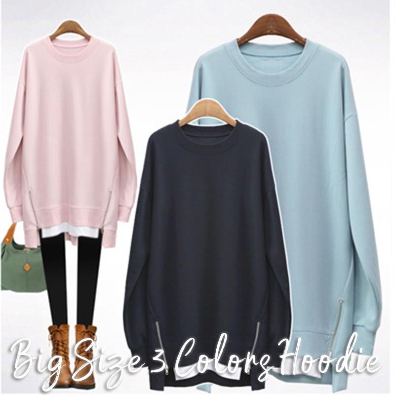 パーカートレーナー ファスナー付き プルオーバー パーカートレーナー レディース 長袖 トップス シンプル無地 ファスナー付きプルオーバー ゆったり Roteeo レディースファッション 通販 Yahoo ショッピング