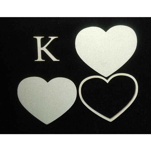 ハート型チャーム用セット K 7.2cm 2mm厚 : ROTEROSE ONLINE SHOP
