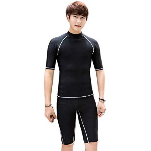 メンズ 水着 2点セット フィットネスウェア 男性 大人 男の子 フィットネス水着 上下セット 半袖 長袖 運動 ス Shv Best Shop 通販 Yahoo ショッピング