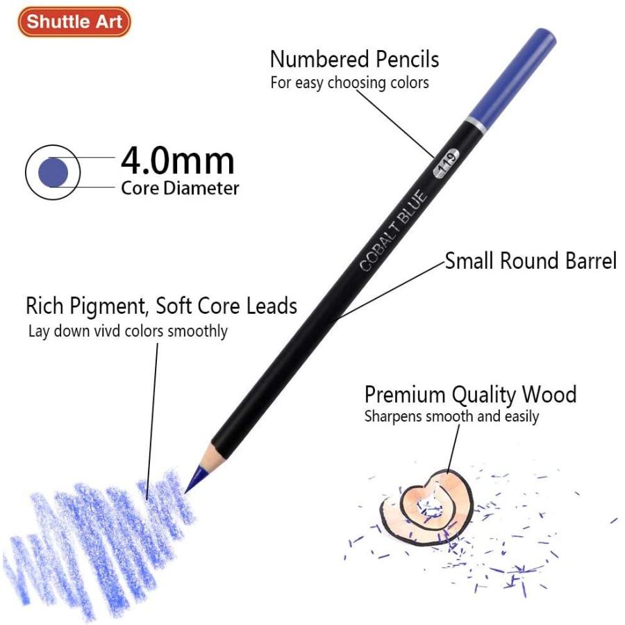 登場 138色セット 色鉛筆 Art Shuttle 油性色鉛筆 デッ デザイン イラスト 鉛筆削り スケッチブック メタリック色 大人の塗り絵 カラーペン 色鉛筆 Fdctheclub Com