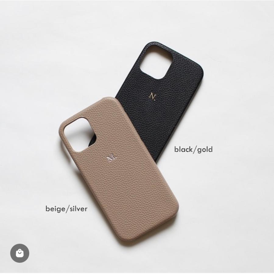 iPhone16 ゴールド シルバー 箔押し 刻印 iphoneケース イニシャル刻印