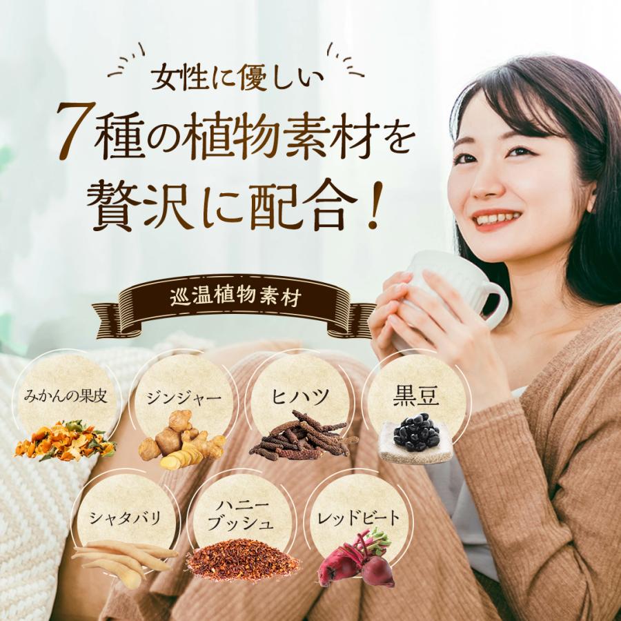 巡温茶（14包入） フェムテック ハーブティー 女性のリズムをサポート ティーバッグ 生姜 黒豆 ROTTS ロッツ |  | 01