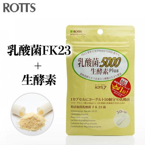 乳酸菌5 000 生酵素plus 30カプセル Fk23菌 生酵素で善玉菌up ダイエット 痩せ菌 腸活 菌活 腸内フローラ R00166 おなかカンパニーrotts 通販 Yahoo ショッピング