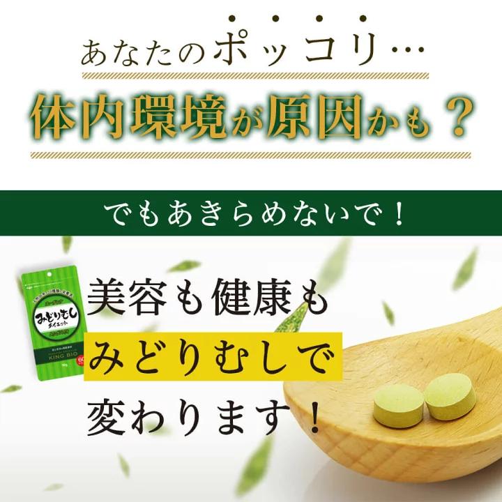 ROTTS 4個セット/みどりむしダイエット キングバイオ(60粒 ROTTS 4個セット/みどりむしダイエット キングバイオ(60粒