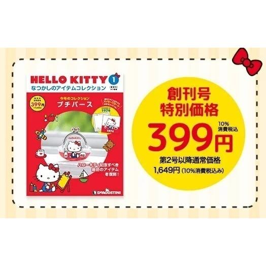 HELLO KITTYなつかしのアイテムコレクション 第13号〜16号 