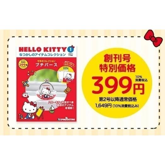 HELLO KITTYなつかしのアイテムコレクション 第25号〜28号