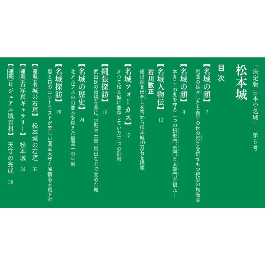 決定版 日本の名城 第5号｜roudoku｜02