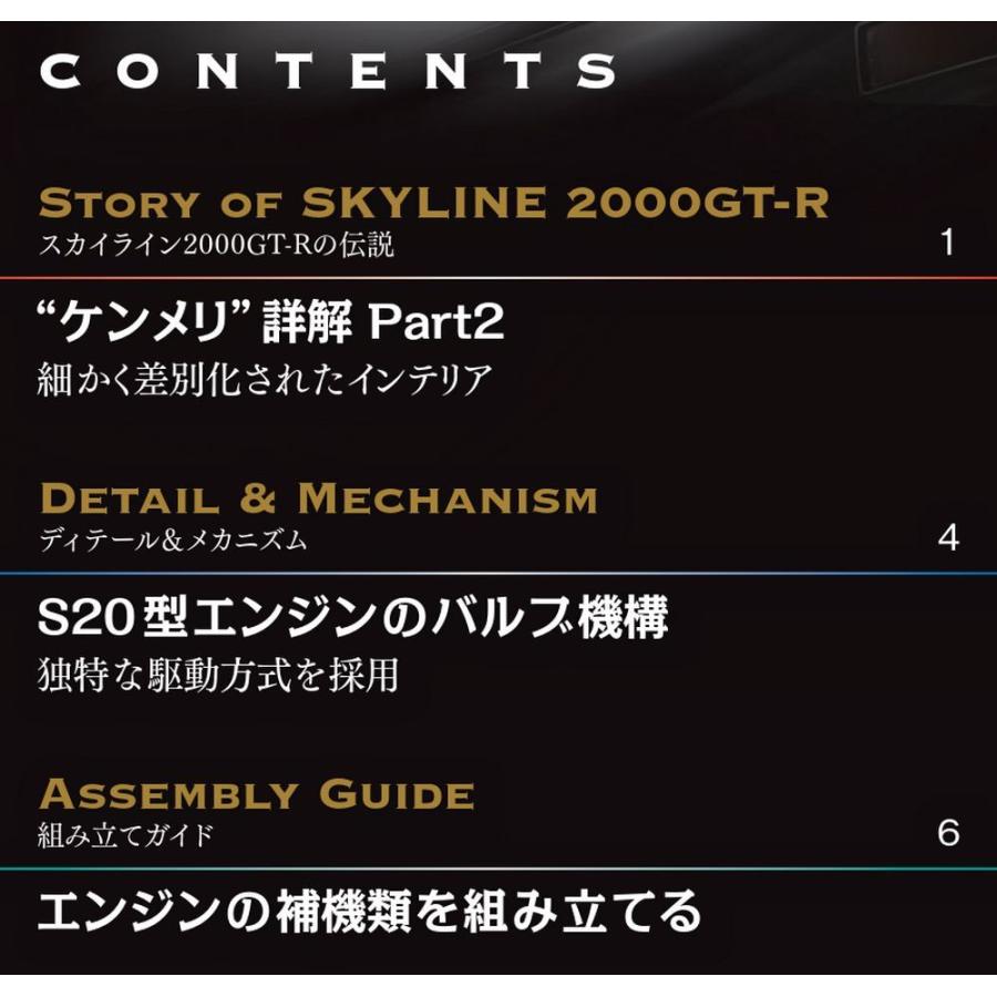 スカイライン2000GT-R 第9号　デアゴスティーニ｜roudoku｜03