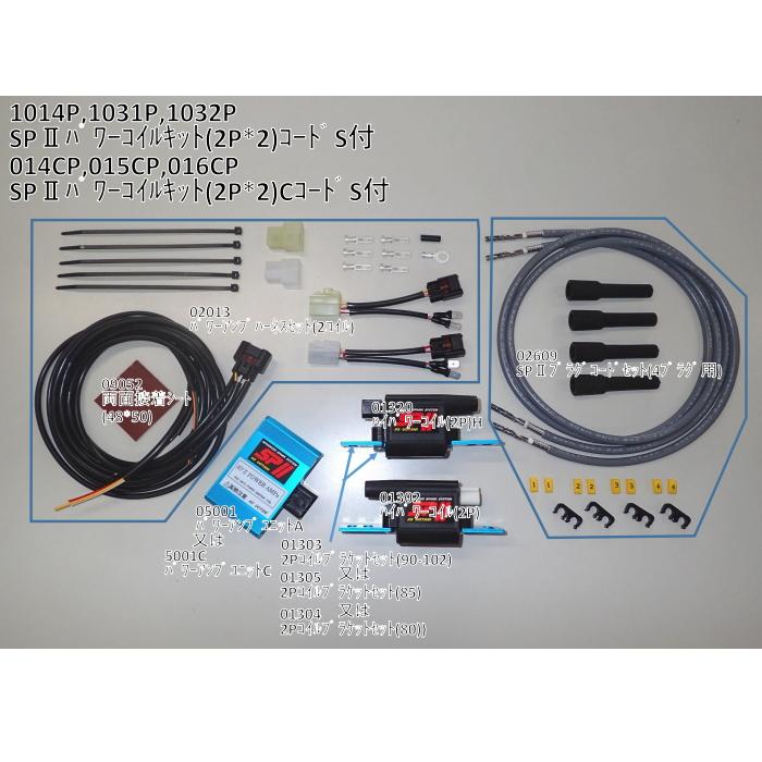 ASウオタニ 1014P SPII 汎用パワーコイルキット アンプA (2P×2)90-102