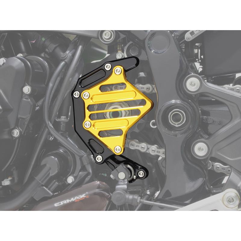 POSH 132214-06 ポッシュ スプロケットカバーフルキット (ブラック ) (KAWASAKI : Z900RS/CAFE '18-'24) バイク カワサキ_2