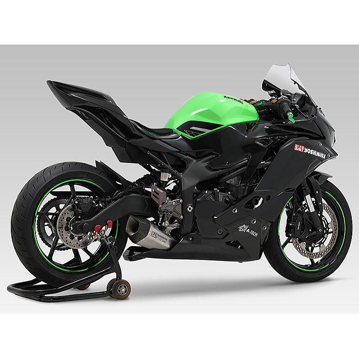 予約受付中 ヨシムラ 150-247-C23G0 Ninja ZX-4R SE/RR(23) ZX-25R(21-23) HEPTA FORCE TSS レーシングサイクロン サテンフィニッシュ レース専用 マフラー｜roughandroad-outlet｜04