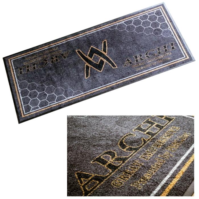 ARCHI アーキ レーシングフロアマット 希望小売価格：￥17,600(税込) ARCHI ARCHI 189-0010 アーキ レーシングフロアマット 約2,100×1,000mm
