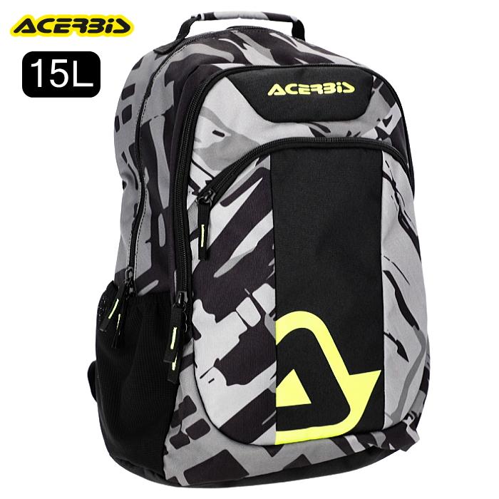 ACERBIS（アチェルビス） ACERBIS AC-24956BKGY BACKPACK B-LOGO 15 LT (15リットル ...