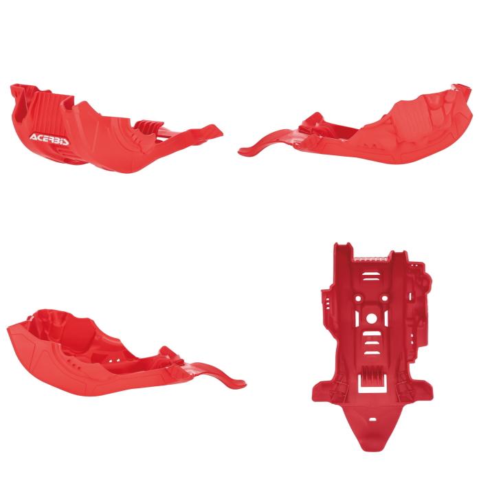 ACERBIS AC-25034 アチェルビス スキッドプレート RED (HONDA : CRF250R/RX '22-25、CRF300RX '22-25) レッド ホンダ アンダーガード オフロード エンデューロ_1