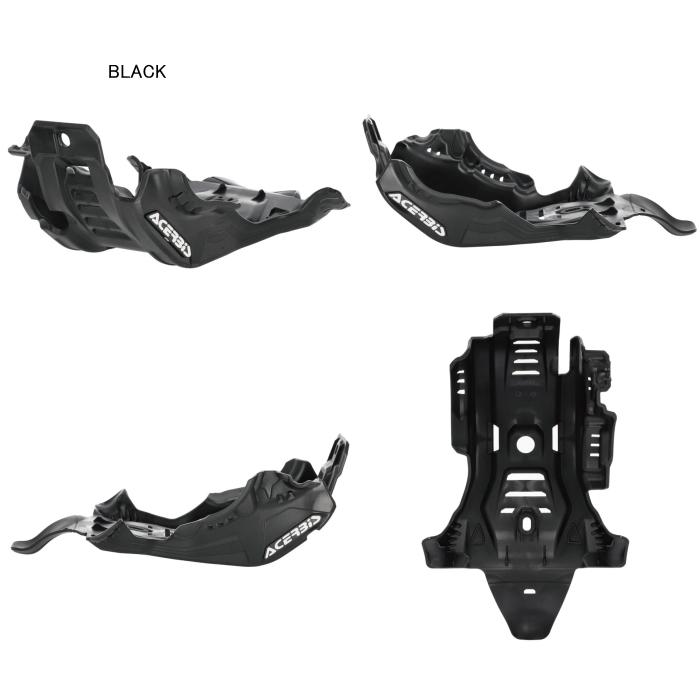 ACERBIS AC-25061BK スキッドプレート ブラック RR 2T バイク AC-25971