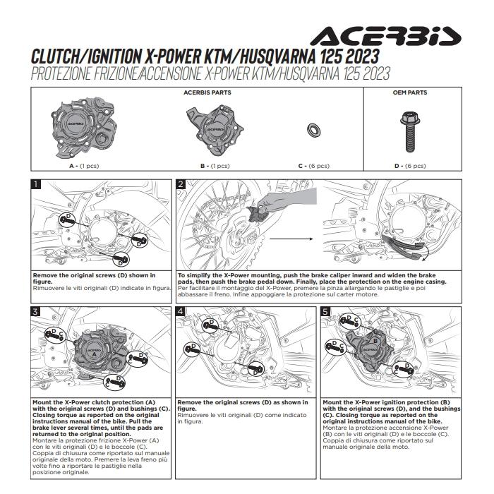 ACERBIS（アチェルビス） ACERBIS AC-25756 X-POWER KIT エンジン
