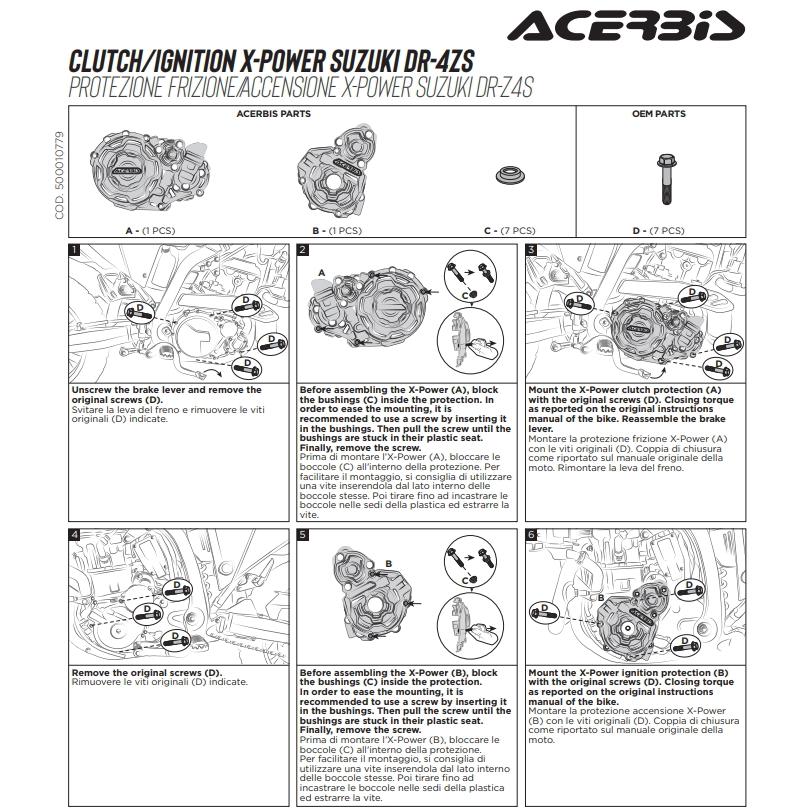 ACERBIS（アチェルビス） ACERBIS AC-27770 X-POWER KIT エンジン
