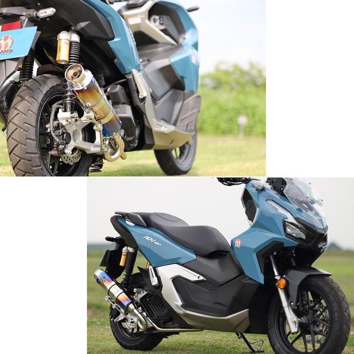 SP忠男 ADV-GE-24 HONDA ADV160 (8BK-KF54) PURESPORT “S” チタン