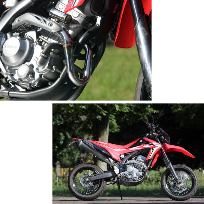 SP忠男 CR2-PB-12 CRF250L/M (17-20) エキパイ POWER BOX PIPE パワーボックスパイプ バイク オフロード エキゾーストパイプ SP Tadao HONDA｜roughandroad-outlet｜02