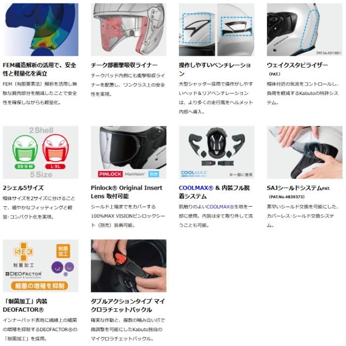 OGK Kabuto KABUTO EXCEED-2 CYBER (カブト エクシード・2 OGK Kabuto KABUTO EXCEED-2 CYBER (カブト エクシード・2