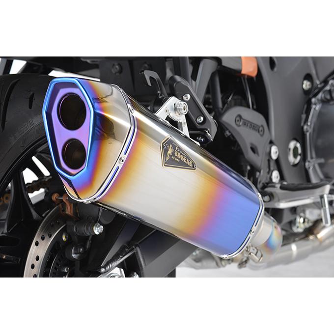r's gear Hayabusa(21-) GT SPEC チタン フルエキゾースト ツイン