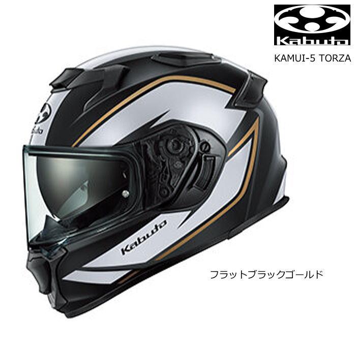 OGK Kabuto KAMUI-5 TORZA (フラットブラックゴールド) OGK Kabuto（オージーケーカブト） 在庫限り OGK Kabuto KAMUI-5 TORZA