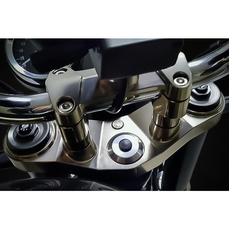 MOTO CORSE モトコルセ MCBLT0246 CNC ビレット アルミニウム ステアリング トリプルクランプ トップブリッジ for Kawasaki Z900RS バイク｜roughandroad-outlet｜02