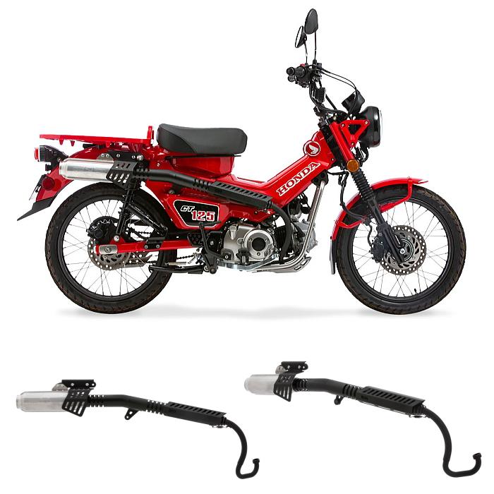 ★CT125 フルエキゾースト 01810-D01S8-00 モリワキ 政府認証 モリワキ 01810-D01S8-01 (HONDA : CT125 '20-22) Full Exhaust