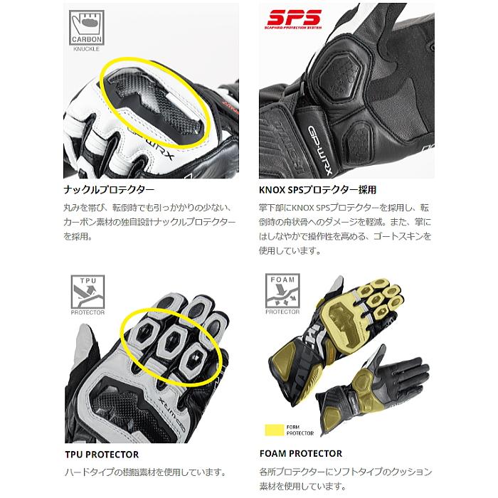TAICHI RSタイチ NXT056 GP-WRX レーシンググローブ 本革 レース用