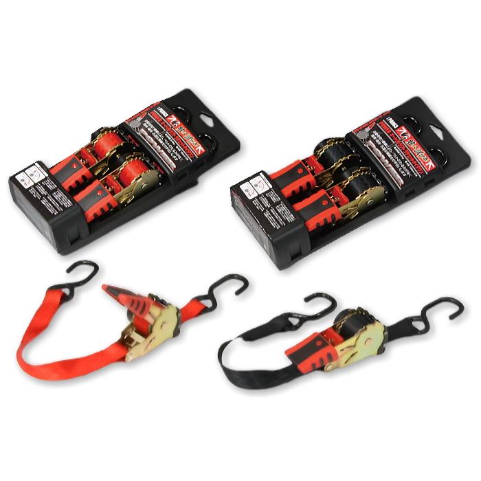 ラフ＆ロード POWER PR063 オートリトラクトラチェットタイダウン