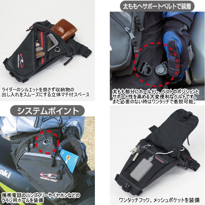 ラフ＆ロード ラフアンドロード RR5669 ホルスターウエストバッグ (2