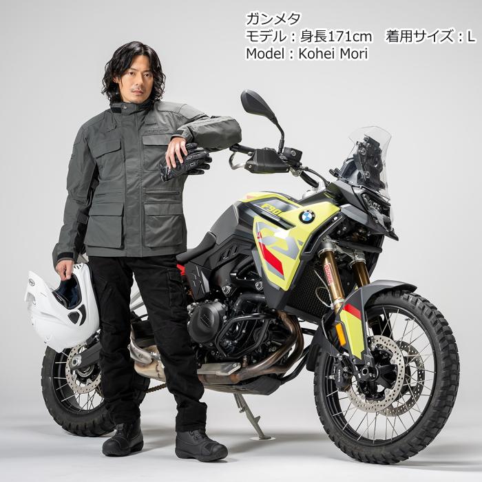 ROUGH ROAD バイク用ウインタースーツLサイズ ブラック。 【公式通販】