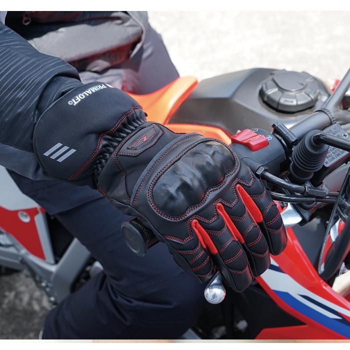 サイズ交換可能 ラフアンドロード RR8656 プリマロフト プロテクトウインターグローブ バイク 秋冬 タッチパネル対応 ROUGHROAD|roughandroad-outlet|05