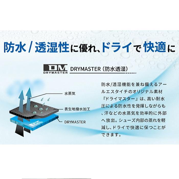 RSタイチ RSS010 DRYMASTER コンバットシューズ (ブラック) DS ドライマスター 防水 透湿 靴 バイクシューズ RS TAICHI アールエスタイチ_2