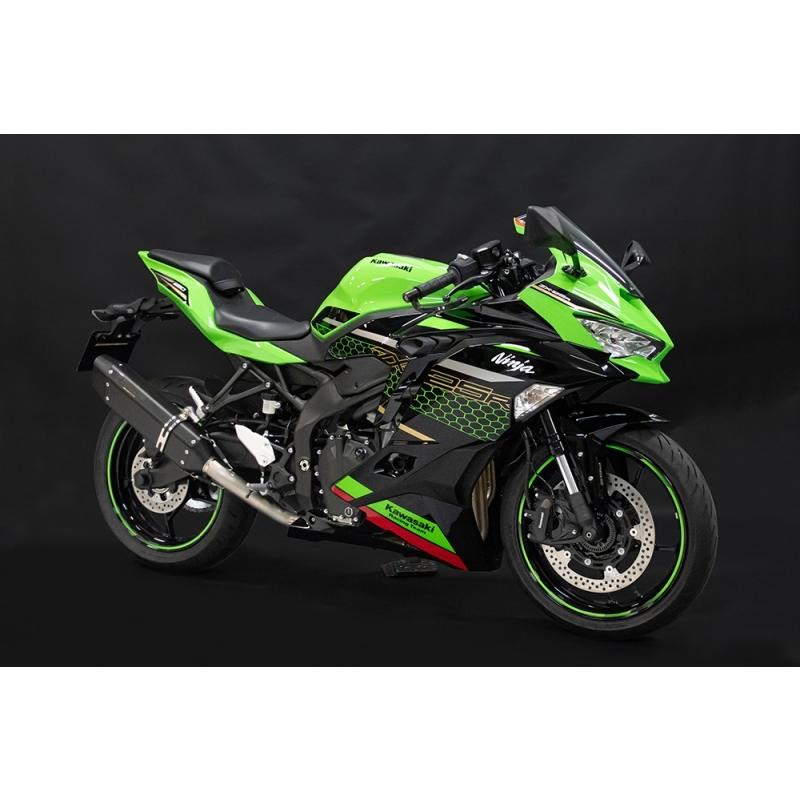 トリックスター Ninja ZX-25R 政府認証フルエキゾーストマフラー 