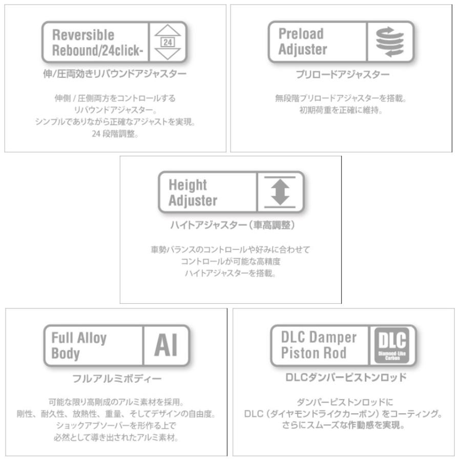 NITRON（ナイトロン） TSH27SS リアサスペンション ツインショック