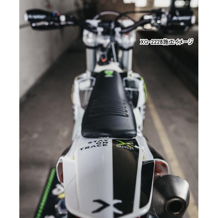 X-GRIP XG-2229 エックスグリップ BABOONS BUTTシートカバー BLACK (HUSQVARNA : TE/FE '20-)  バイク ブラック ハスクバーナ オフロード エンデューロ_2
