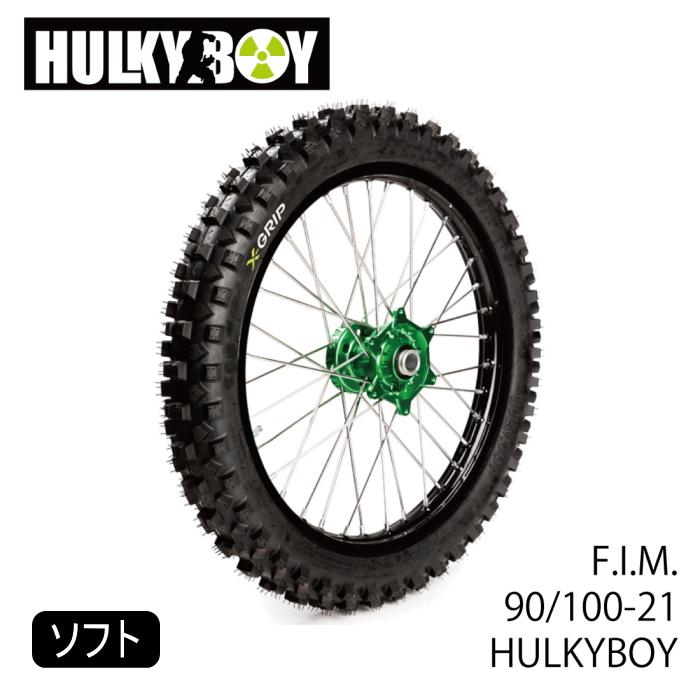 タイヤ、チューブ、ブレーキ、グリップ等新品交換済み X-GRIP XG-2534 エックスグリップ F.I.M.タイヤ HULKYBOY ソフト (90