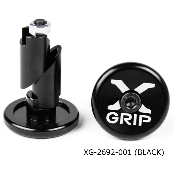 はる　アルミ③ X-GRIP XG-2692-001 エックスグリップ アルミバーエンドキャップセット