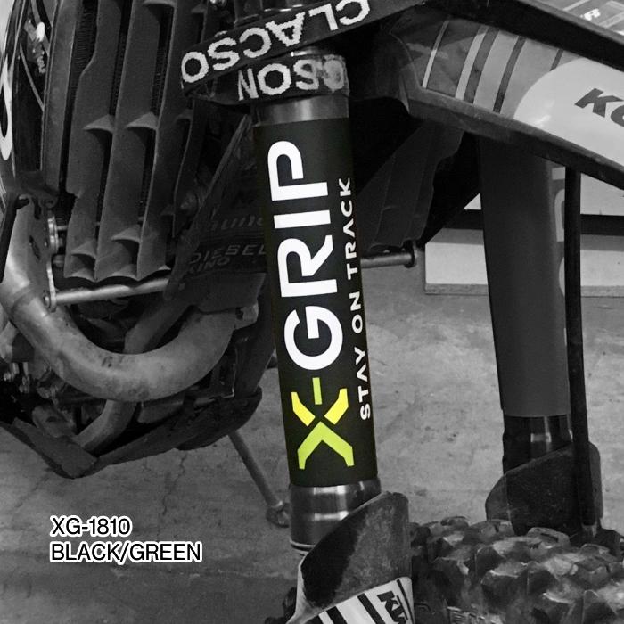 X-GRIP エックスグリップ フォークステッカーセット (2枚入り) バイク