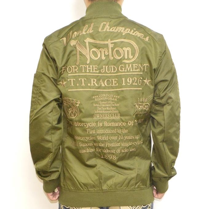 ノートン（NORTON） 服 アパレル 211N1601 撥水ナイロンツイル MA-1