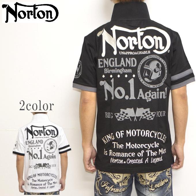 ノートン Norton 服 アパレル 232N1231 半袖ポロシャツ No1袖 ノートン Norton 服 アパレル 232N1231 半袖ポロシャツ No1袖
