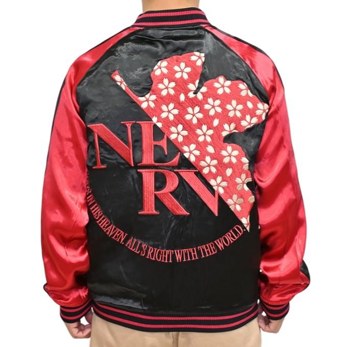 EVANGELION NISHIKI 516352 リバーシブル スカジャン 和華流水 綾波レイ スーベニアジャケット エヴァンゲリオン 錦 メンズ |  | 05